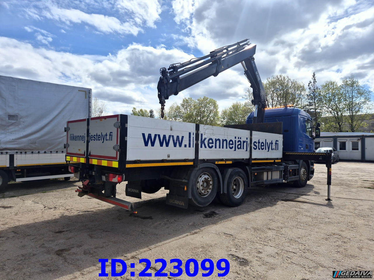 SCANIA G440 6x2 + Crane HIAB X-Hiduo 188 - Dropside/ Flatbed truck: picture 5 SCANIA G440 6x2 + Crane HIAB X-Hiduo 188 - Dropside/ Flatbed truck: picture 5