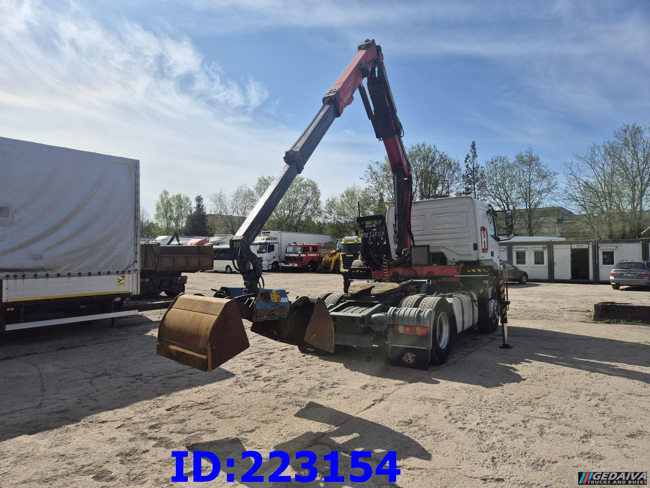 Tractor unit MERCEDES-BENZ Axor 1840 +  Crane Epsilon Palfinger PZR601GA: picture 6