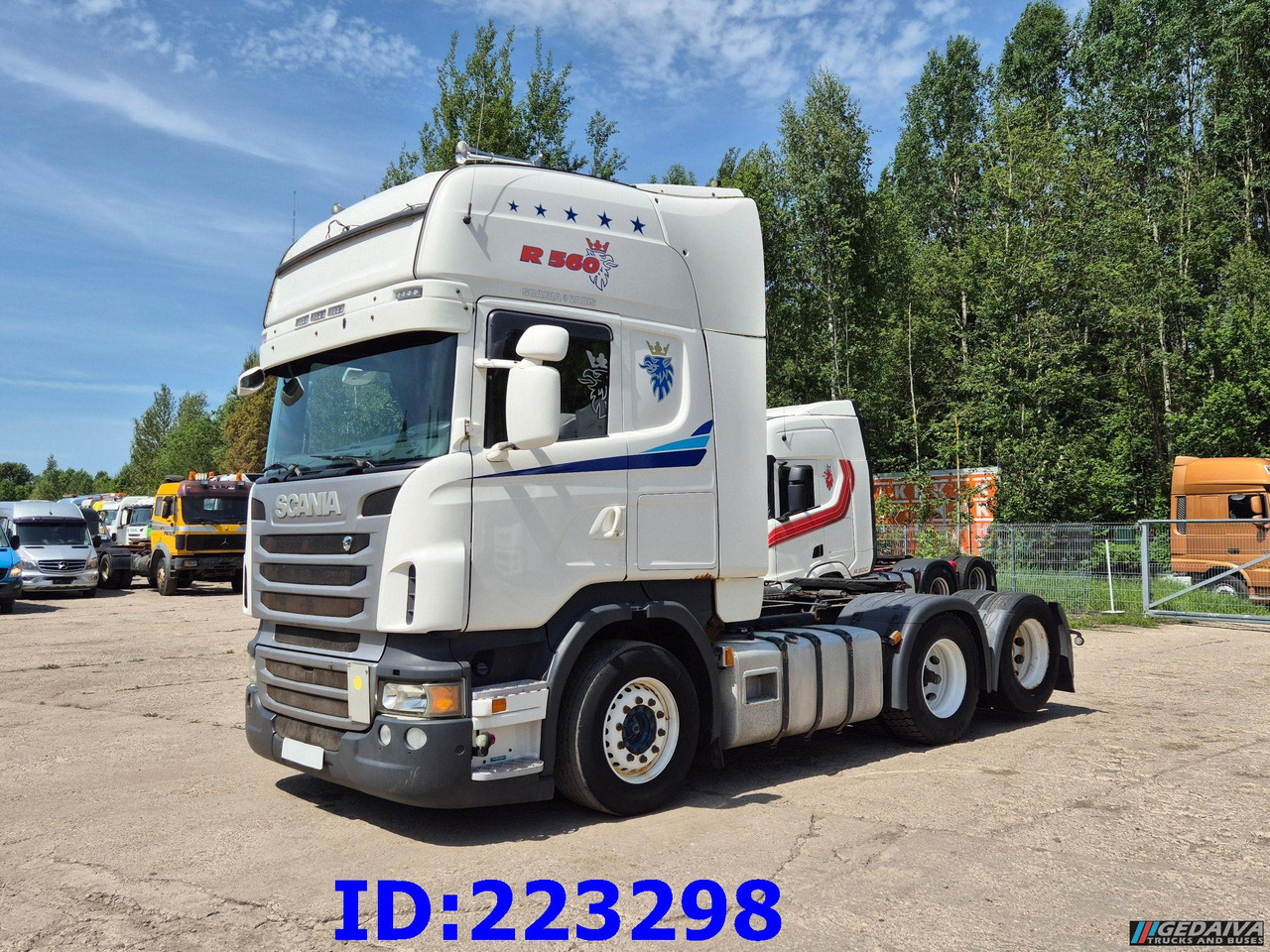 SCANIA R560 V8 Retarder 6x2 - Tractor unit: picture 1 SCANIA R560 V8 Retarder 6x2 - Tractor unit: picture 1