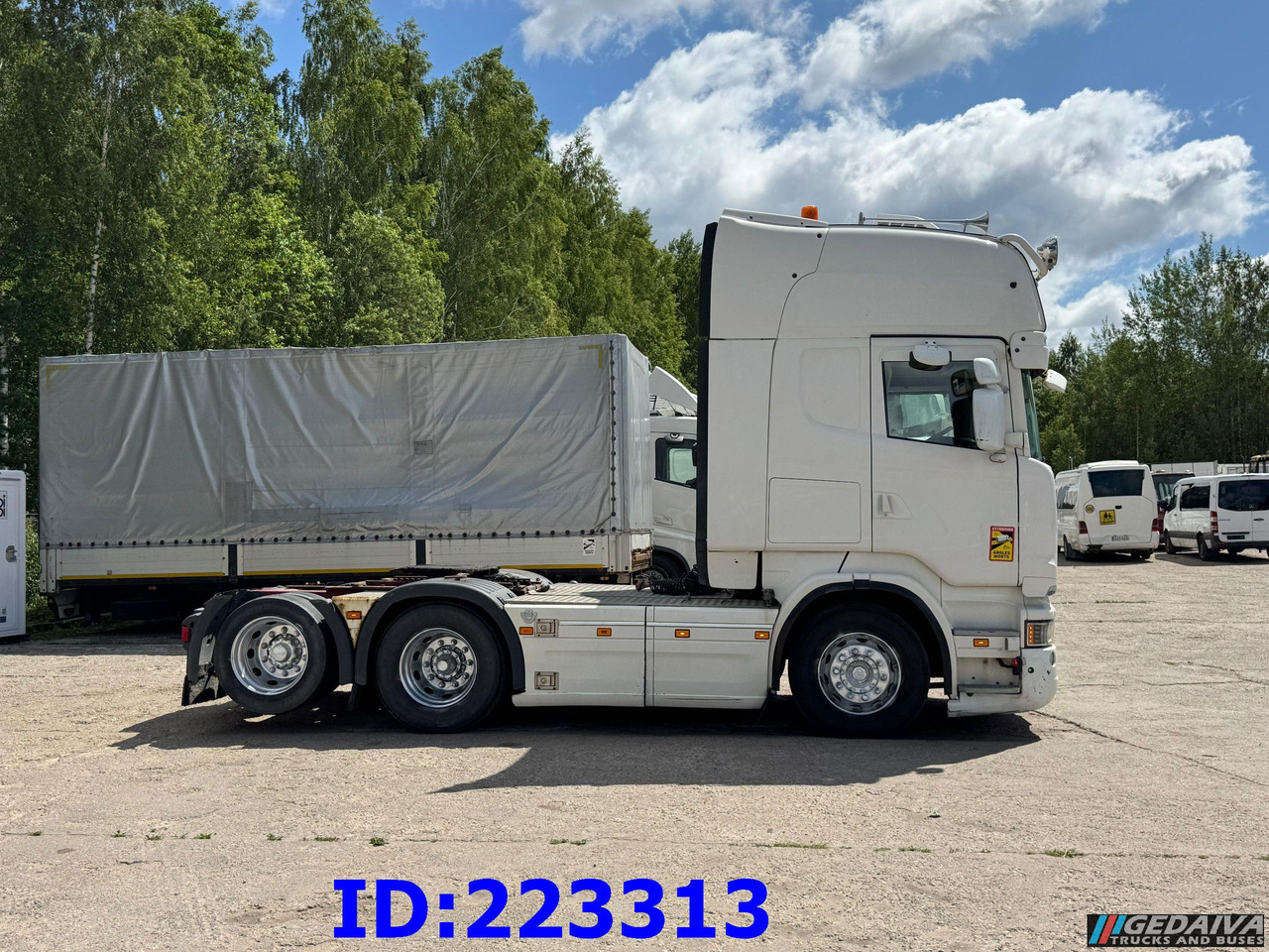 SCANIA R580 6x2 Euro6 Retarder - Tractor unit: picture 5 SCANIA R580 6x2 Euro6 Retarder - Tractor unit: picture 5