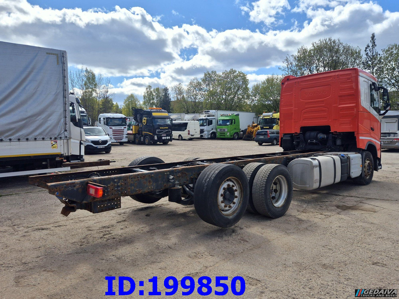 VOLVO FH13 540HP 6x2 Euro6 - Cab chassis truck: picture 4 VOLVO FH13 540HP 6x2 Euro6 - Cab chassis truck: picture 4