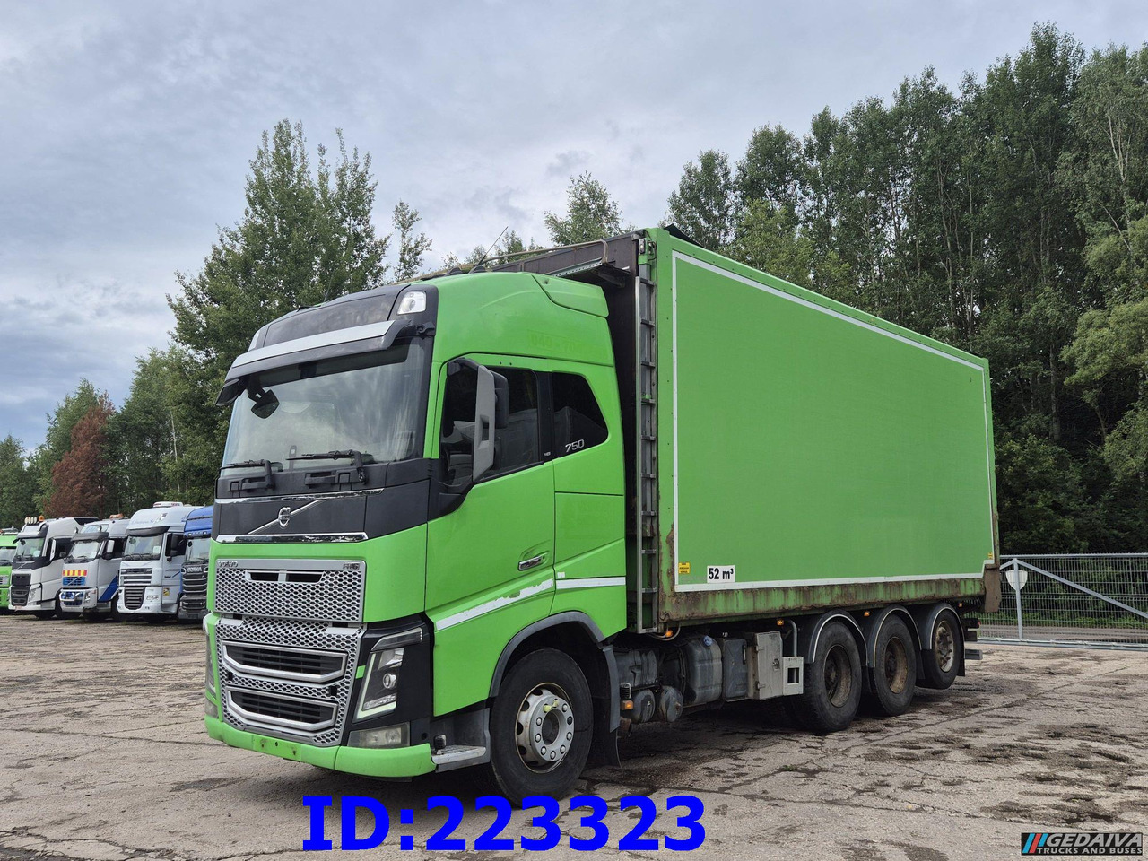 VOLVO FH16 750HP - 8x4 -Big Axles - Box truck: picture 1 VOLVO FH16 750HP - 8x4 -Big Axles - Box truck: picture 1
