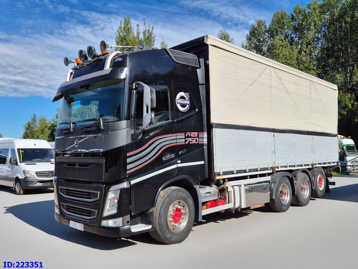 VOLVO FH16 750HP - 8x4-Steering axle - Curtain side truck: picture 1 VOLVO FH16 750HP - 8x4-Steering axle - Curtain side truck: picture 1