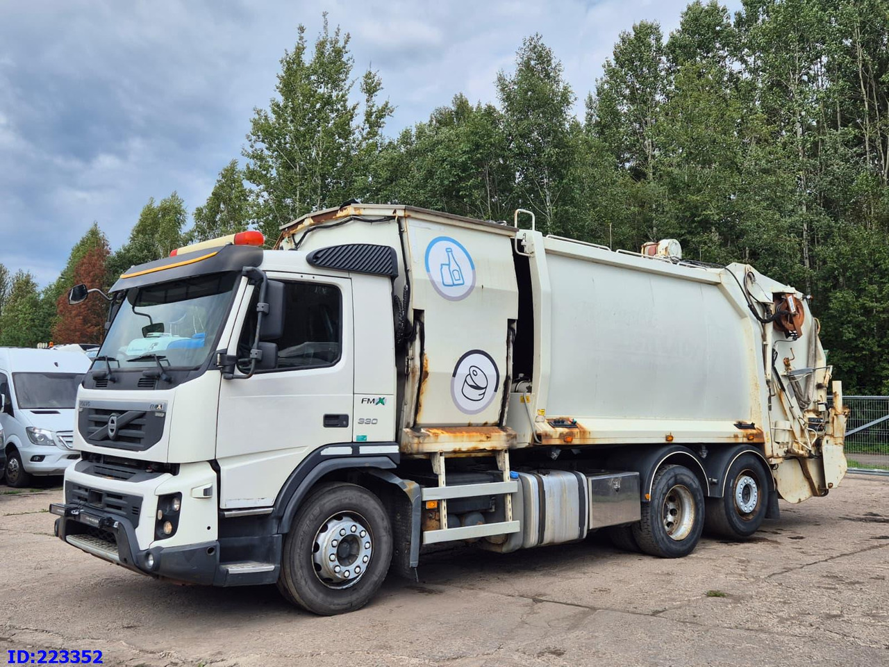 VOLVO FMX 330HP 6x2 Norba RL300. Keox -bio, Ferrari crane, Dynawatt -pressure - Garbage truck: picture 1 VOLVO FMX 330HP 6x2 Norba RL300. Keox -bio, Ferrari crane, Dynawatt -pressure - Garbage truck: picture 1