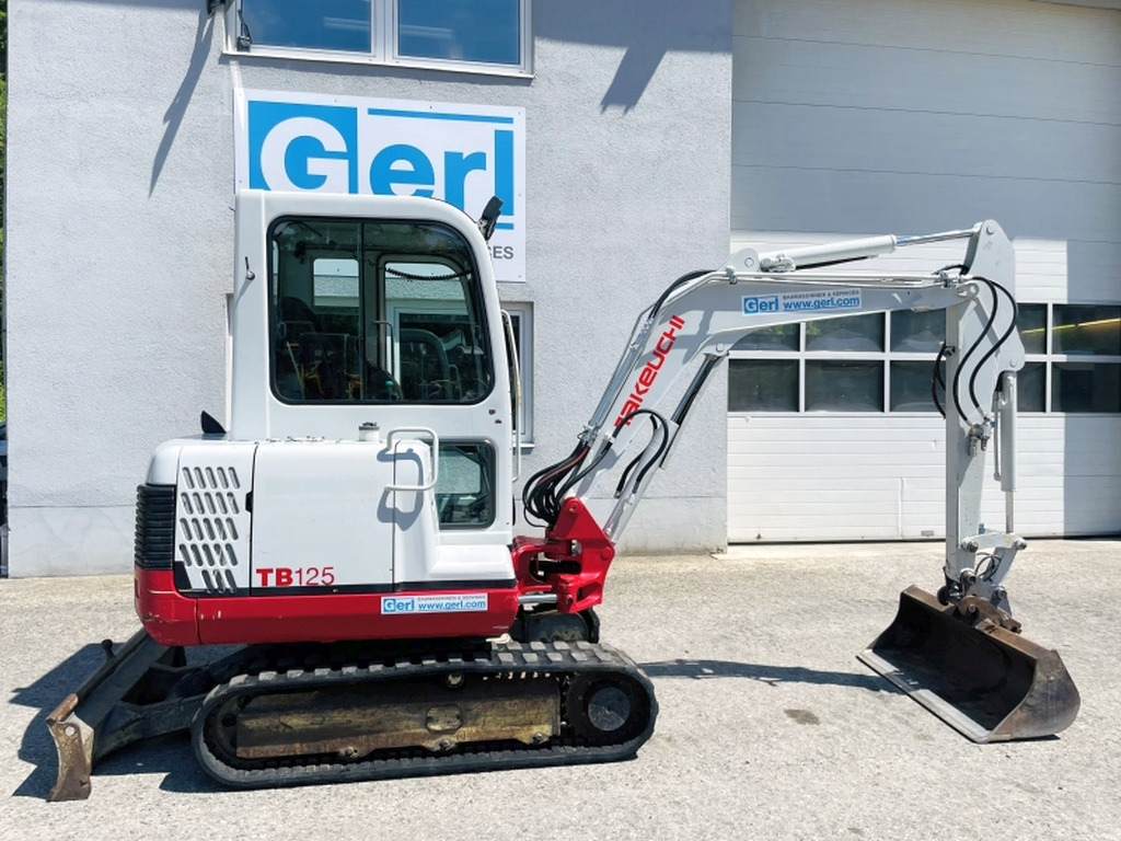 Takeuchi TB125 (4004) - Mini excavator: picture 2 Takeuchi TB125 (4004) - Mini excavator: picture 2