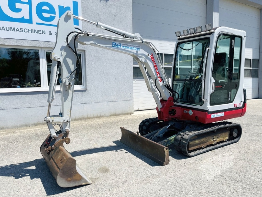 Takeuchi TB125 (4004) - Mini excavator: picture 4 Takeuchi TB125 (4004) - Mini excavator: picture 4