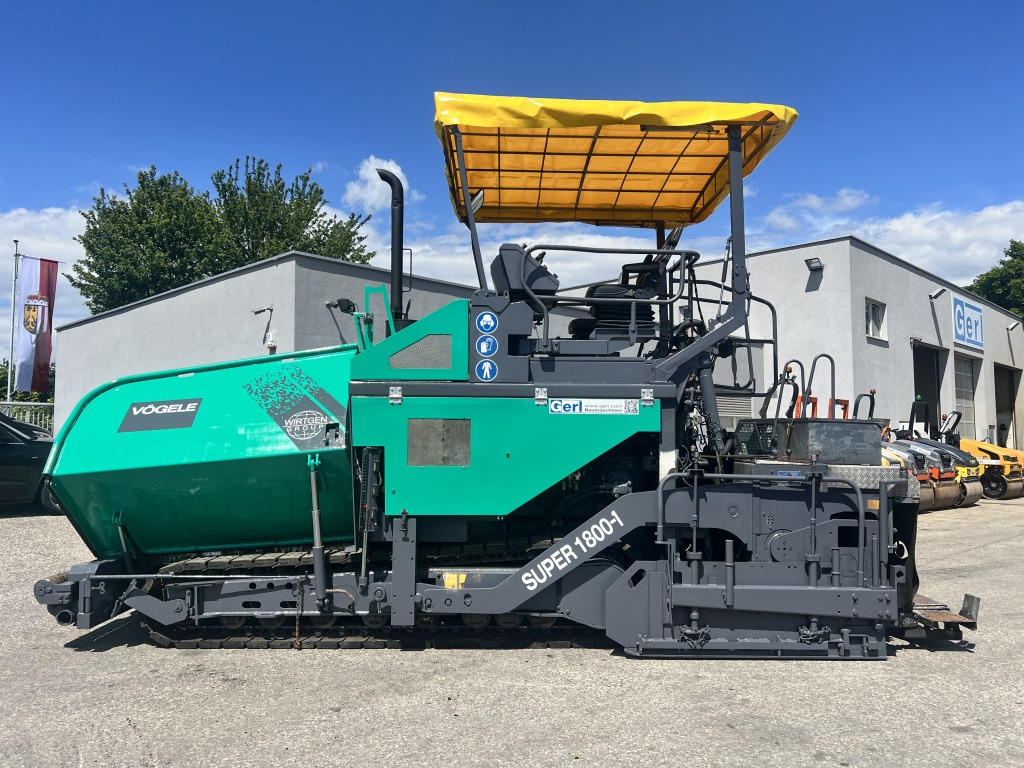 Vögele Super 1800-1 Typ: 07.82 (111585) - Asphalt paver: picture 1 Vögele Super 1800-1 Typ: 07.82 (111585) - Asphalt paver: picture 1
