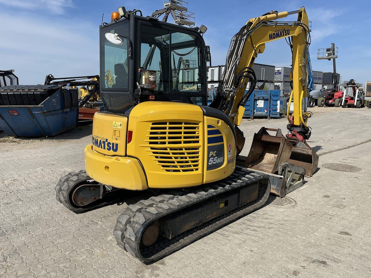 Komatsu PC55MR-5 - Mini excavator: picture 4 Komatsu PC55MR-5 - Mini excavator: picture 4