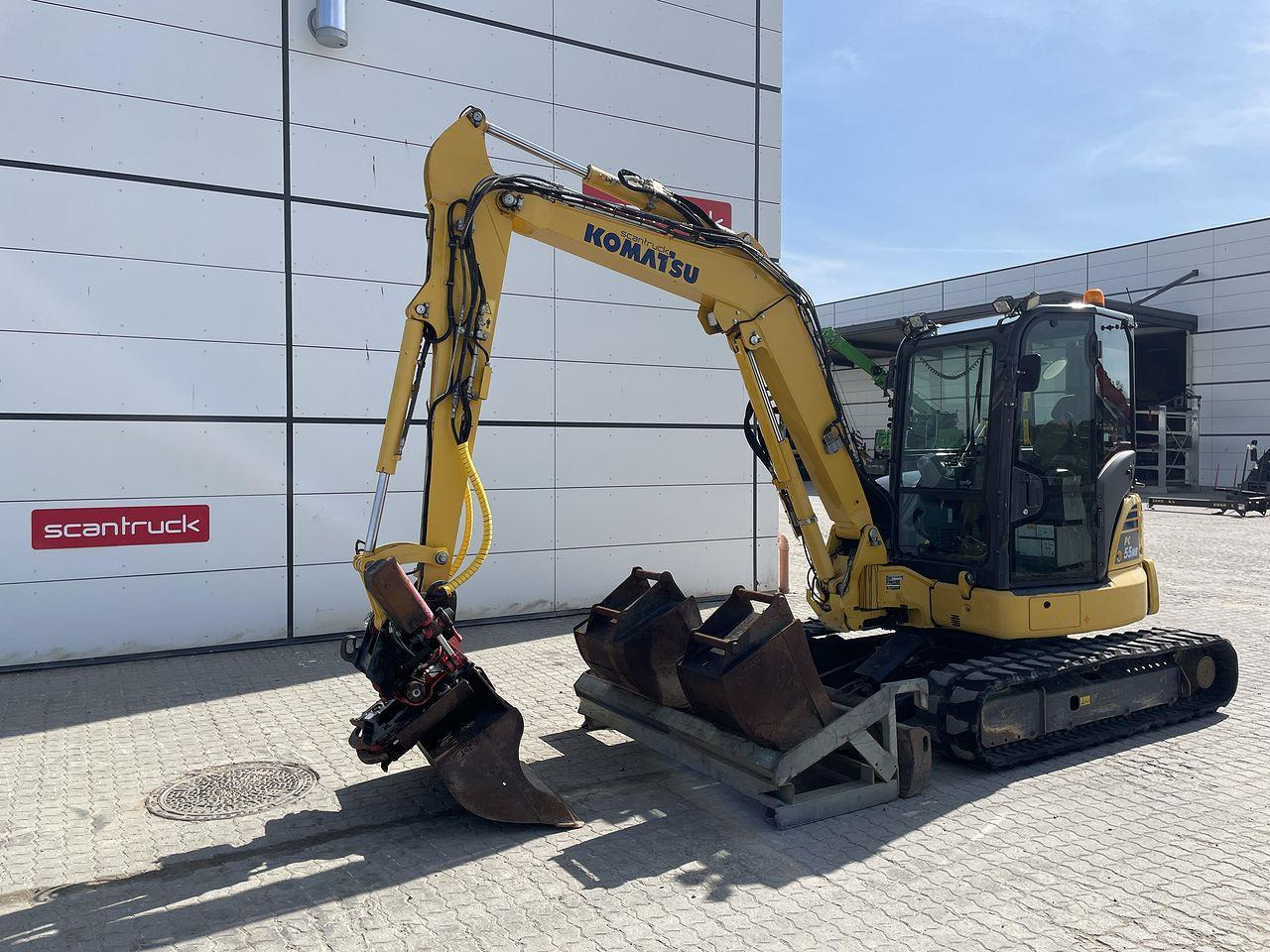 Komatsu PC55MR-5 - Mini excavator: picture 1 Komatsu PC55MR-5 - Mini excavator: picture 1