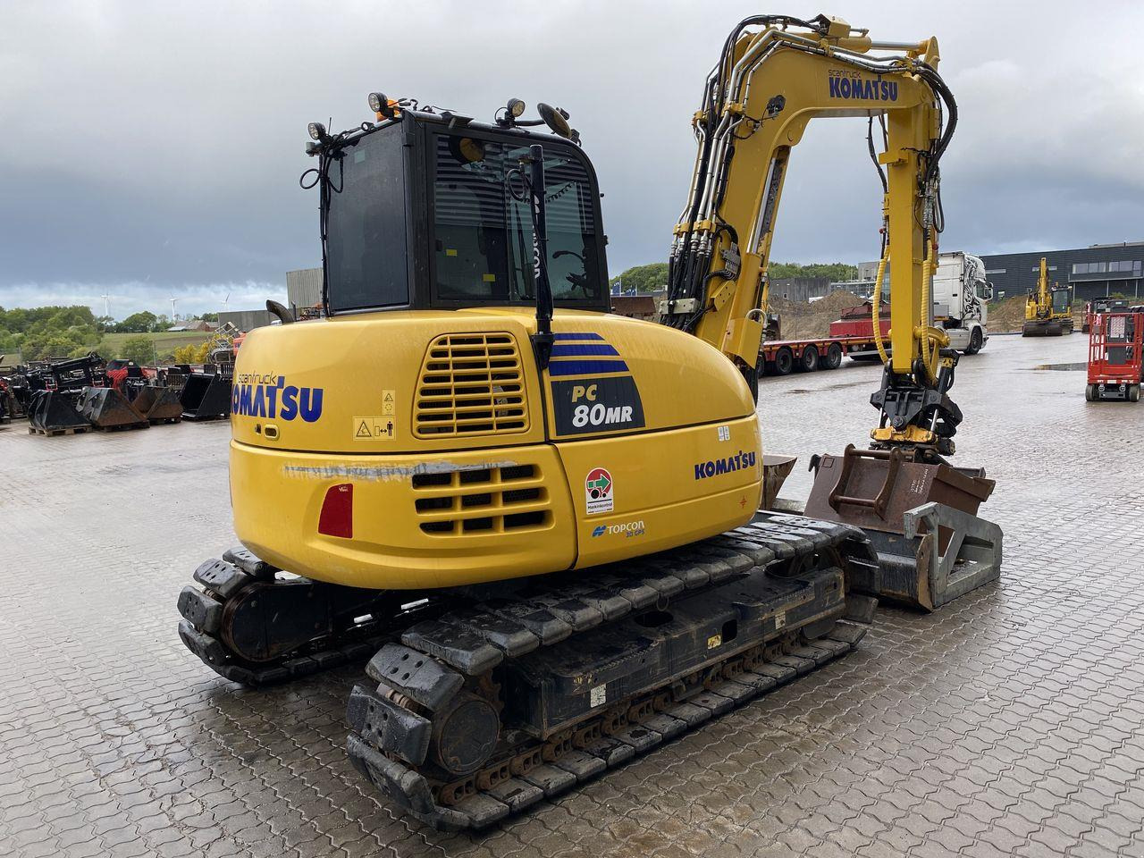 Komatsu PC80MR-5EO - Mini excavator: picture 4 Komatsu PC80MR-5EO - Mini excavator: picture 4