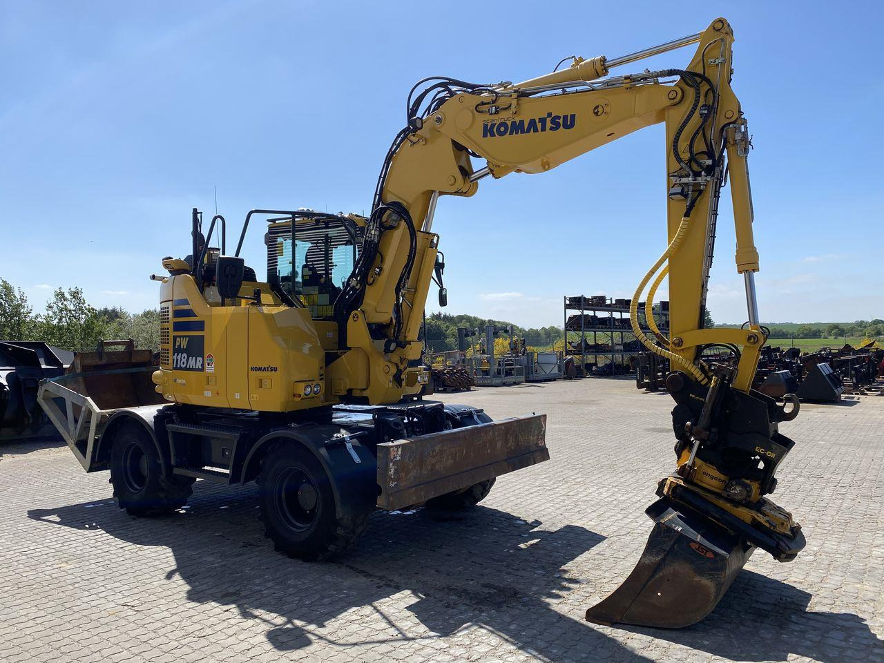 Komatsu PW118MR-11 - Wheel excavator: picture 5 Komatsu PW118MR-11 - Wheel excavator: picture 5