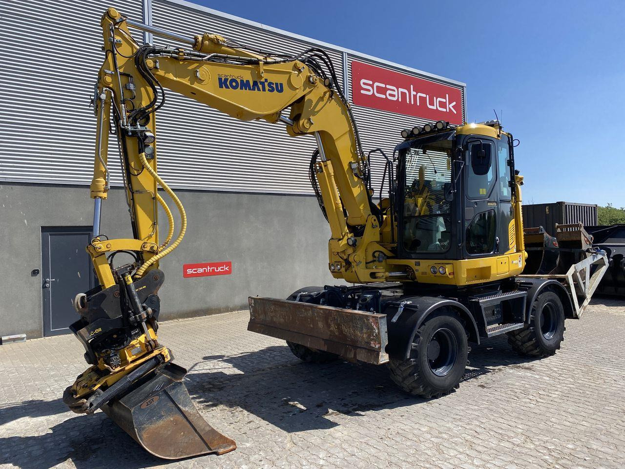 Komatsu PW118MR-11 - Wheel excavator: picture 1 Komatsu PW118MR-11 - Wheel excavator: picture 1
