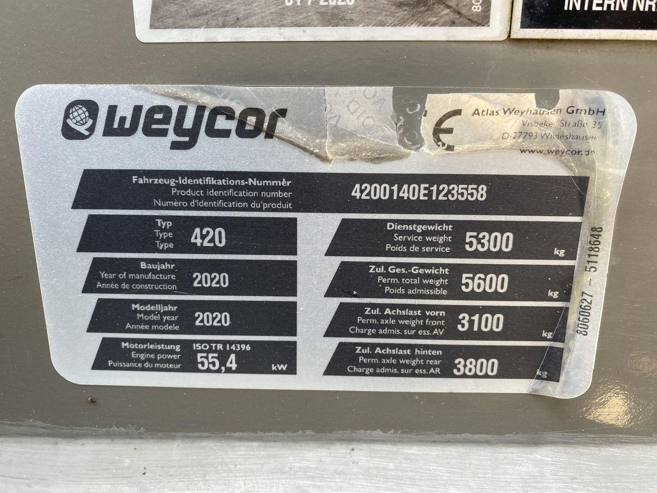 Compact loader Weycor AR420: picture 10