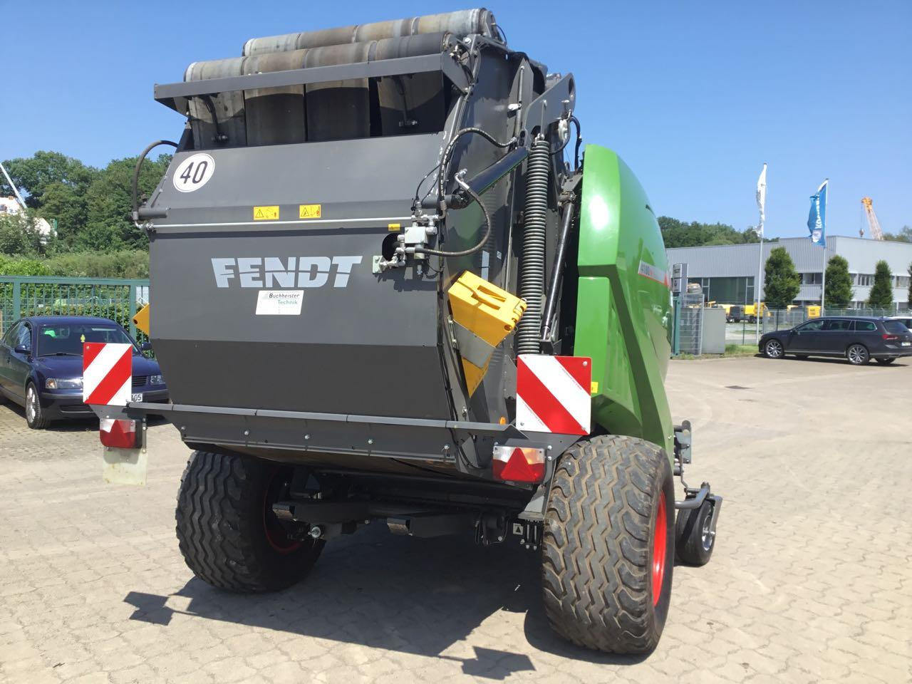 Fendt Rotana 4180 V Xtra - Round baler: picture 3 Fendt Rotana 4180 V Xtra - Round baler: picture 3
