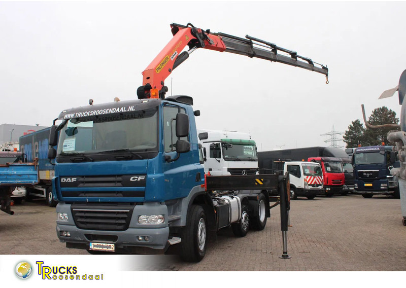 DAF CF 85.410 +MANUAL + PALFINGER PK26002EH + 6X2 - Crane truck: picture 1 DAF CF 85.410 +MANUAL + PALFINGER PK26002EH + 6X2 - Crane truck: picture 1