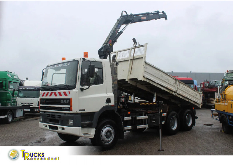 DAF Kipper 6x4 + SPRING + EURO 1 + no CRANE + Manuel + BE apk 09-2024 - Tipper: picture 1 DAF Kipper 6x4 + SPRING + EURO 1 + no CRANE + Manuel + BE apk 09-2024 - Tipper: picture 1