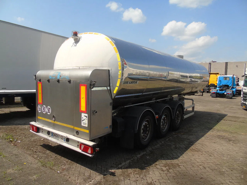 ETA 29.000 LITER + INOX + MILK + WATER - Tanker semi-trailer: picture 4 ETA 29.000 LITER + INOX + MILK + WATER - Tanker semi-trailer: picture 4