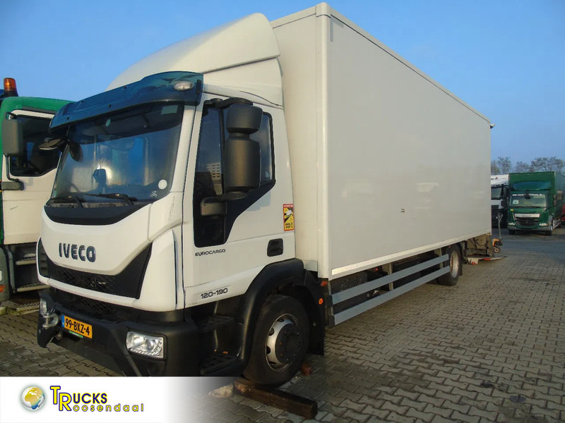 Iveco Eurocargo 120E19 + euro 6 + lift + BROKEN ENGINE - Box truck: picture 1 Iveco Eurocargo 120E19 + euro 6 + lift + BROKEN ENGINE - Box truck: picture 1