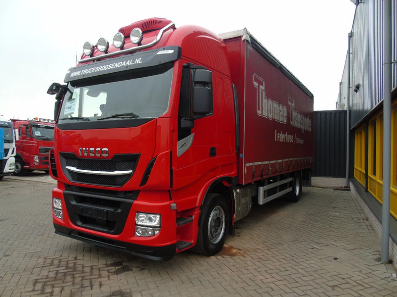 Iveco Stralis 460 + RETARDER + 2.73H + LIFT + EURO 6 - Curtain side truck: picture 2 Iveco Stralis 460 + RETARDER + 2.73H + LIFT + EURO 6 - Curtain side truck: picture 2
