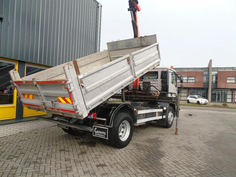 MAN TGM 18.250 + PALFINGER 11.001K + TIPPER + EURO 5 - Crane truck: picture 4 MAN TGM 18.250 + PALFINGER 11.001K + TIPPER + EURO 5 - Crane truck: picture 4
