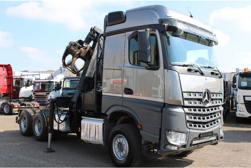 Mercedes-Benz Arocs 2858 + PALFINGER Z15 (2022) + 6X4 - Crane truck: picture 2 Mercedes-Benz Arocs 2858 + PALFINGER Z15 (2022) + 6X4 - Crane truck: picture 2