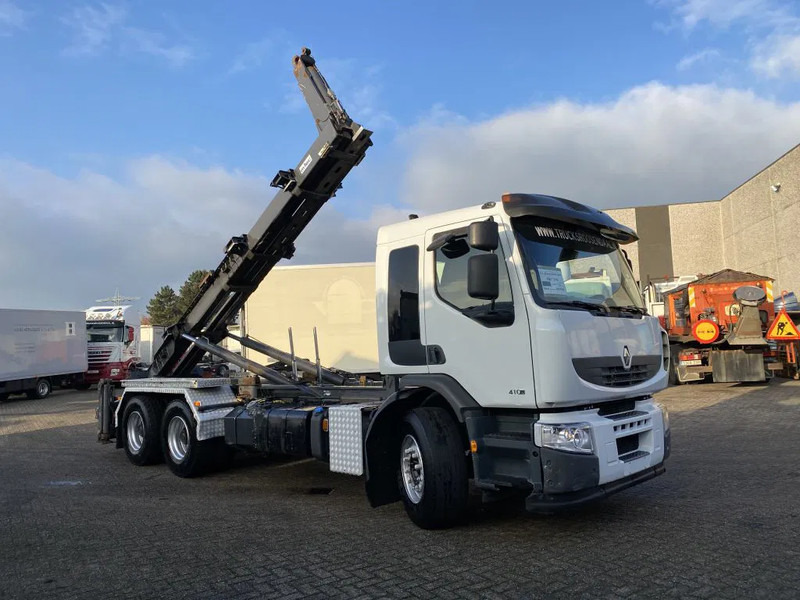 Renault Premium 410 DXI + Hook system + 6x4 - Hook lift truck: picture 3 Renault Premium 410 DXI + Hook system + 6x4 - Hook lift truck: picture 3