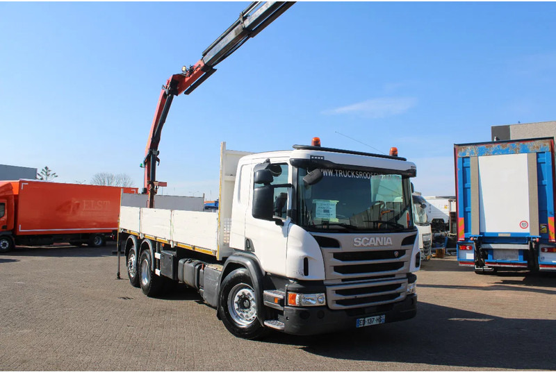 Scania P 360 + PALFINGER 18002-EH-B + 6X2 + REMOTE + EURO 6 - Crane truck: picture 2 Scania P 360 + PALFINGER 18002-EH-B + 6X2 + REMOTE + EURO 6 - Crane truck: picture 2