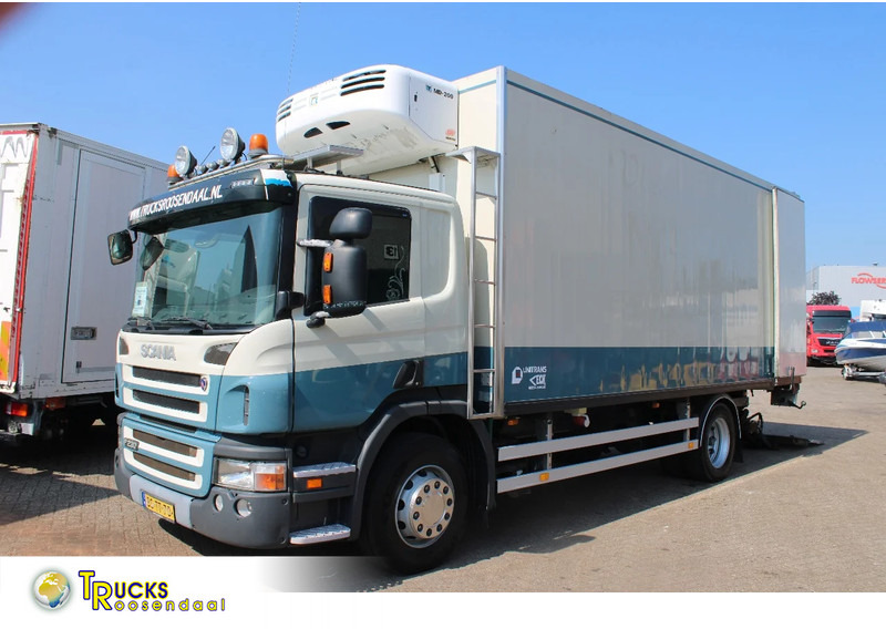 Scania P230 + thermo king + lift - Refrigerator truck: picture 1 Scania P230 + thermo king + lift - Refrigerator truck: picture 1
