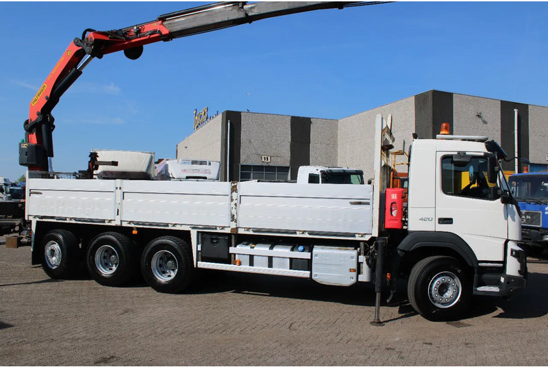 Crane truck Volvo FMX 420 + PALFINGER 34002 SH F + 8X4 + EURO 6 + STEERING: picture 10