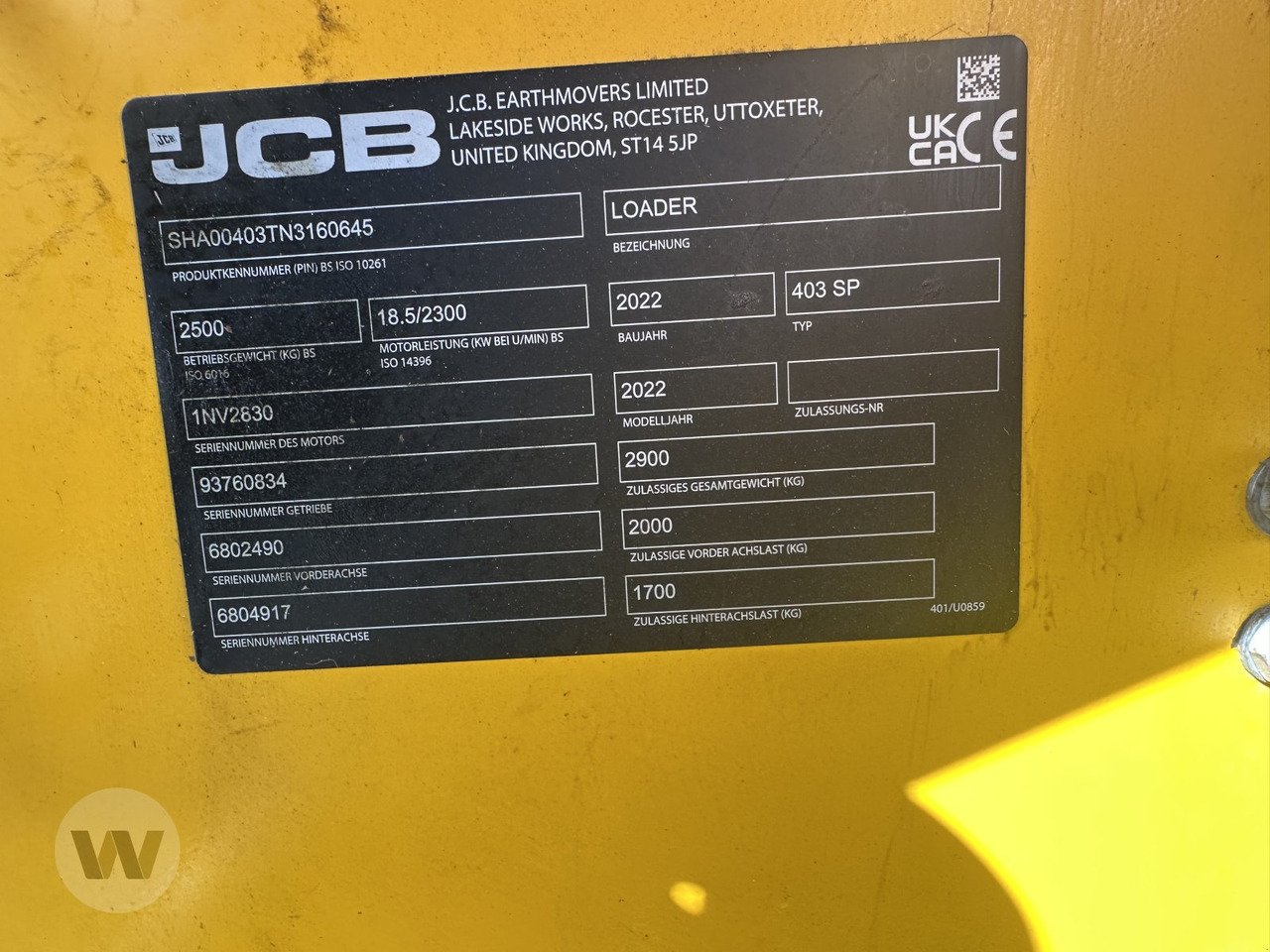 JCB 403 AGRI - Compact loader: picture 3 JCB 403 AGRI - Compact loader: picture 3
