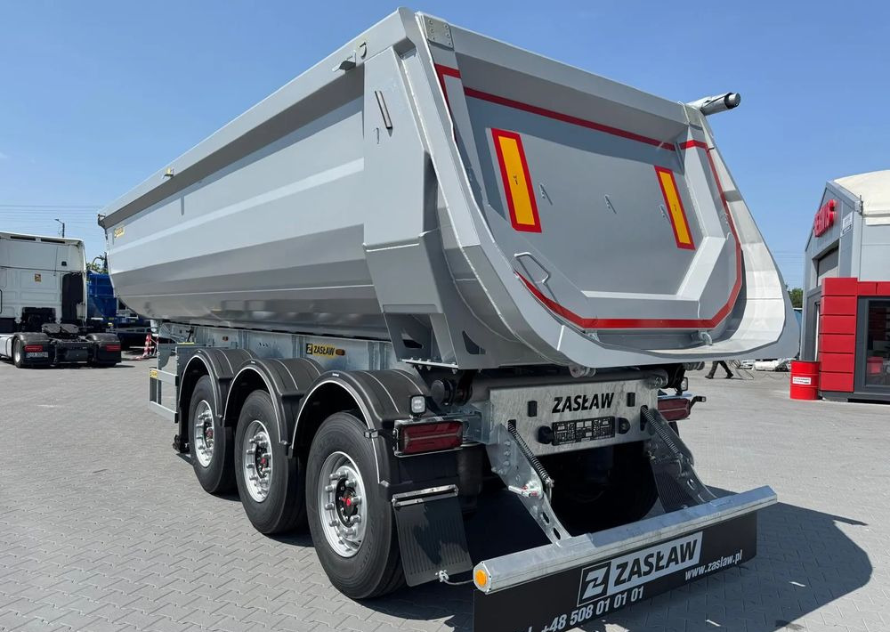 Zaslaw NOWY MODEL // HARDOX 500 // 30 m3 // Możliwość wynajmu - Tipper semi-trailer: picture 3 Zaslaw NOWY MODEL // HARDOX 500 // 30 m3 // Możliwość wynajmu - Tipper semi-trailer: picture 3