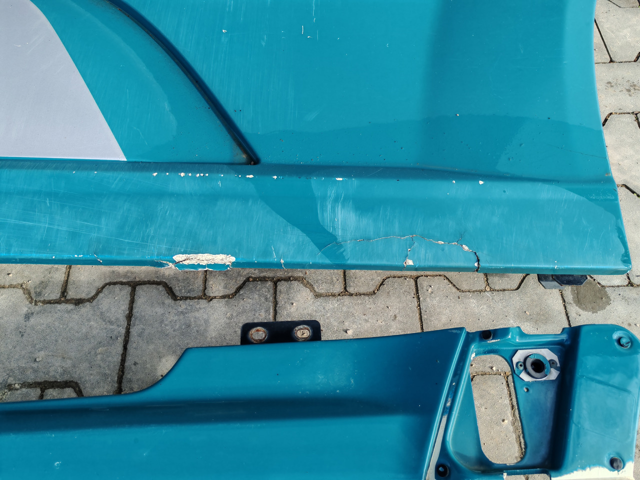 DAF XF106 EURO 6 / SIDE SPOILERS SET - Aerodynamics/ Spoiler: picture 5 DAF XF106 EURO 6 / SIDE SPOILERS SET - Aerodynamics/ Spoiler: picture 5