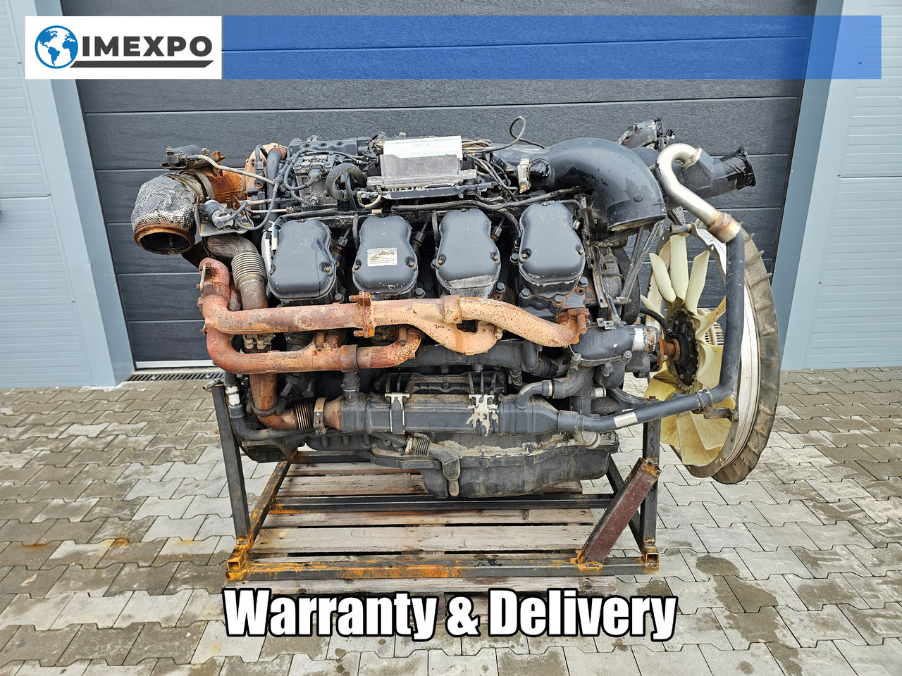 SCANIA R580 / DC16 102 V8 / EURO 6 / COMPLETE ENGINE - Engine: picture 1 SCANIA R580 / DC16 102 V8 / EURO 6 / COMPLETE ENGINE - Engine: picture 1