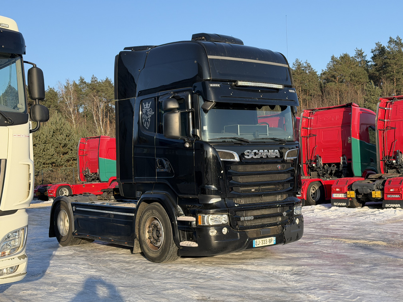 SCANIA R580 V8 TOPLINE / RETARDER / FULL SPOILER / ALU - Tractor unit: picture 4 SCANIA R580 V8 TOPLINE / RETARDER / FULL SPOILER / ALU - Tractor unit: picture 4