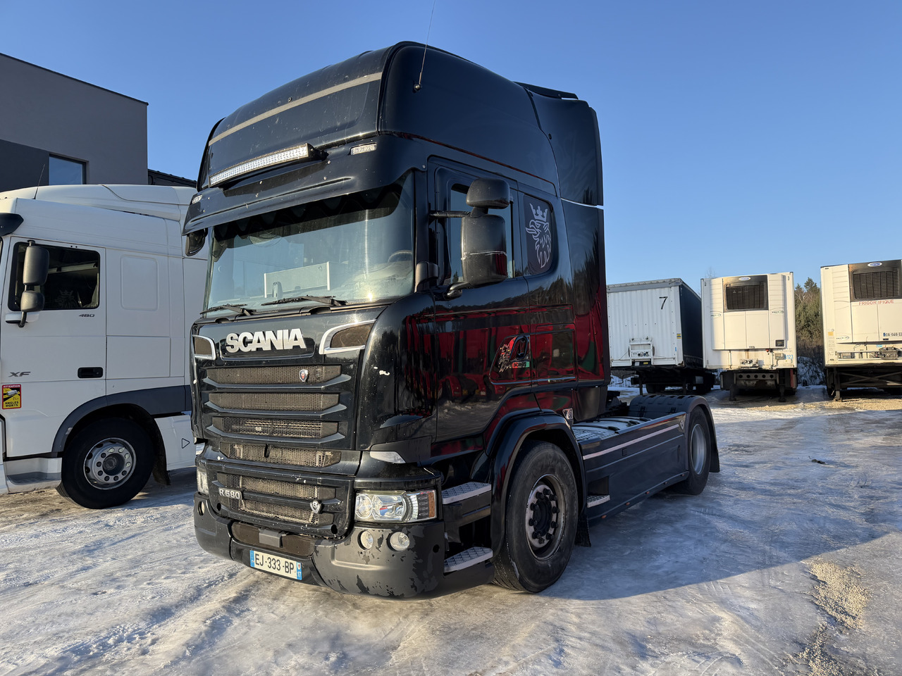 SCANIA R580 V8 TOPLINE / RETARDER / FULL SPOILER / ALU - Tractor unit: picture 2 SCANIA R580 V8 TOPLINE / RETARDER / FULL SPOILER / ALU - Tractor unit: picture 2