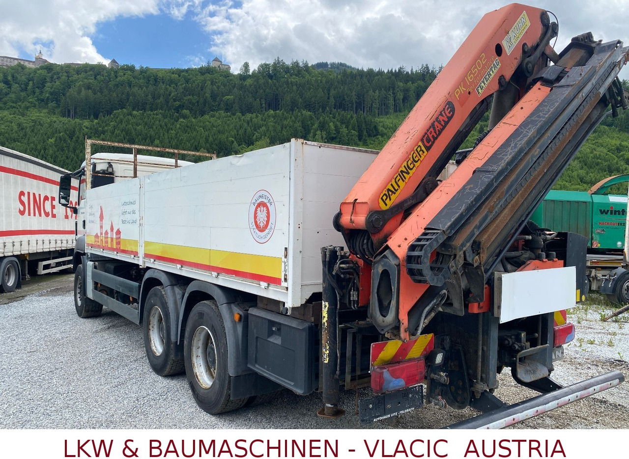 MAN TGS 33.440 6x4 Blatt/Blatt Mit Palfinger PK16500 - Dropside/ Flatbed truck, Crane truck: picture 4 MAN TGS 33.440 6x4 Blatt/Blatt Mit Palfinger PK16500 - Dropside/ Flatbed truck, Crane truck: picture 4