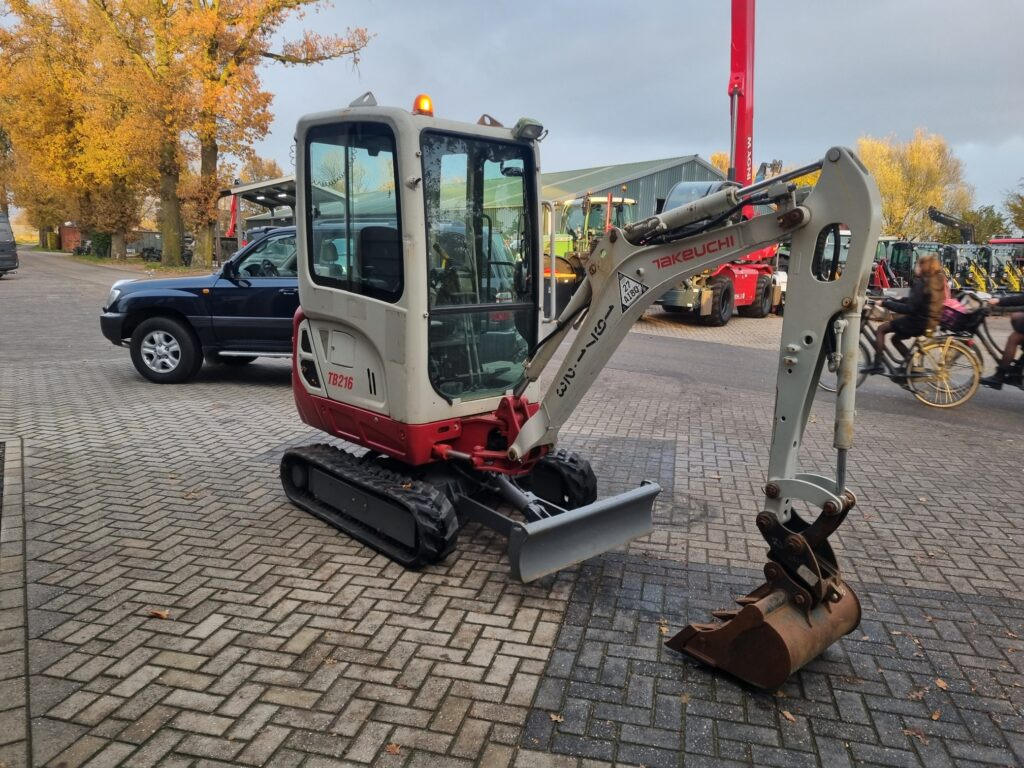 TAKEUCHI TB216 minidigger - Mini excavator: picture 5 TAKEUCHI TB216 minidigger - Mini excavator: picture 5