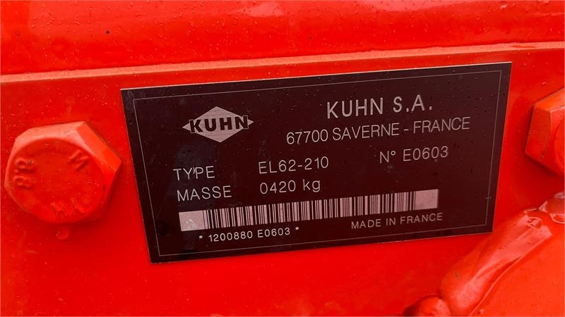 Kuhn EL 62 / 210 Med dybdehjul  - Cultivator: picture 5 Kuhn EL 62 / 210 Med dybdehjul  - Cultivator: picture 5