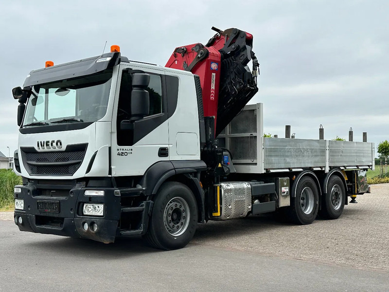 Crane truck Iveco Stralis 420 2015!!TRUCK HMF50TM/FLY-JIB! WINCH/LIER!ROOF/DACH!!MANUTENTION!!: picture 7