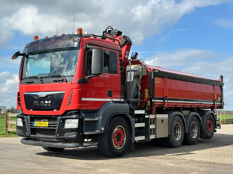 MAN TGS 35.400 8X4 TRIPLE!! EURO6!! Z-KRAAN/KIPPER!!TOP!! - Tipper, Crane truck: picture 4 MAN TGS 35.400 8X4 TRIPLE!! EURO6!! Z-KRAAN/KIPPER!!TOP!! - Tipper, Crane truck: picture 4