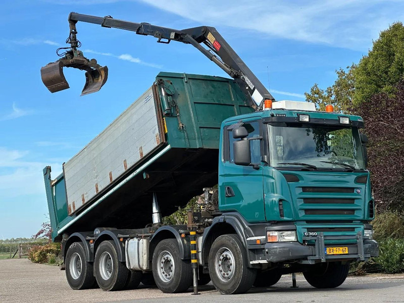Scania G360 8x4!!Z-Kraan/KIPPER!! - Tipper, Crane truck: picture 1 Scania G360 8x4!!Z-Kraan/KIPPER!! - Tipper, Crane truck: picture 1