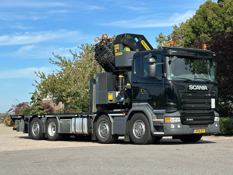 Scania R490 PALFINGER 92TM!! 2017!!ONLY 66TKM!!!NEW!! - Crane truck: picture 2 Scania R490 PALFINGER 92TM!! 2017!!ONLY 66TKM!!!NEW!! - Crane truck: picture 2