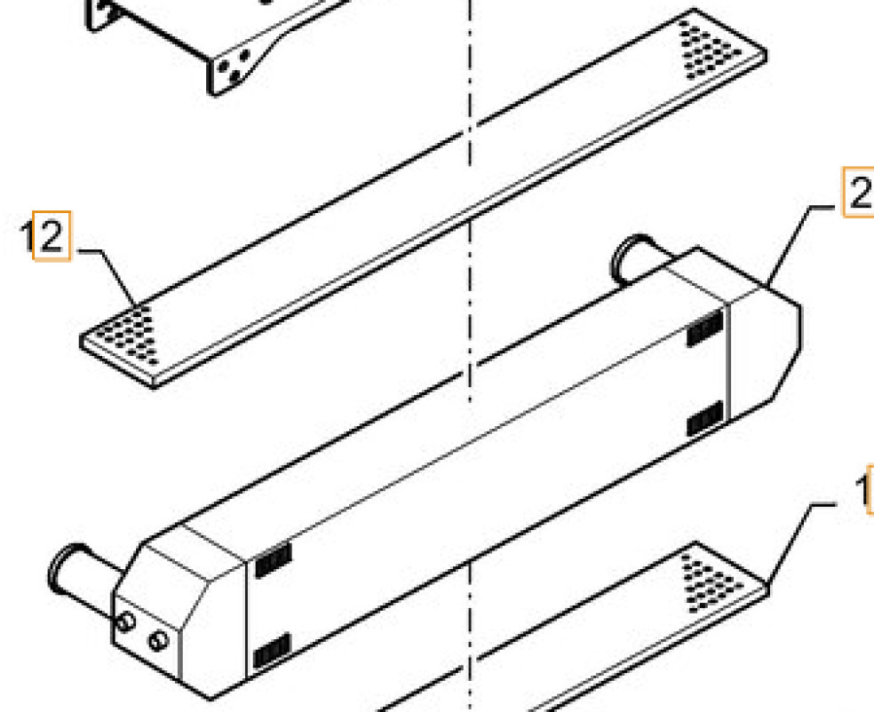 Case 11LQ-35052 - 11LQ35052 - Intercooler for Construction machinery: picture 1 Case 11LQ-35052 - 11LQ35052 - Intercooler for Construction machinery: picture 1