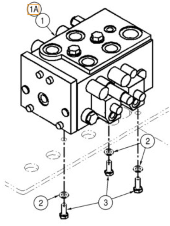 Case 87411112 - Hydraulic valve for Construction machinery: picture 2 Case 87411112 - Hydraulic valve for Construction machinery: picture 2