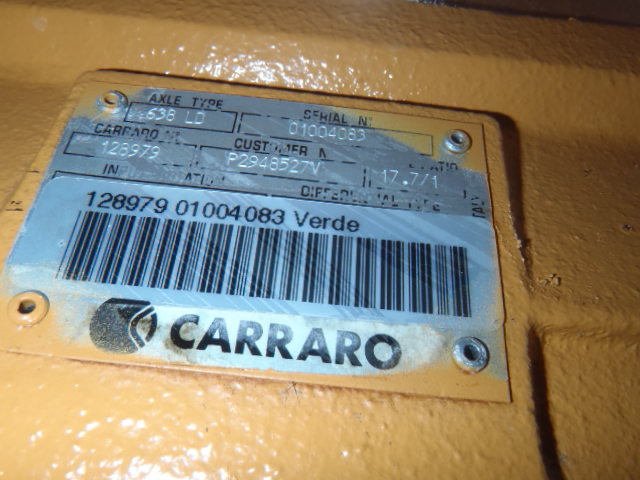 Case V2948527 - 638P - Front axle for Construction machinery: picture 3 Case V2948527 - 638P - Front axle for Construction machinery: picture 3