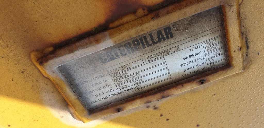 Caterpillar 4189341 - 5485582 - Excavator bucket: picture 1 Caterpillar 4189341 - 5485582 - Excavator bucket: picture 1