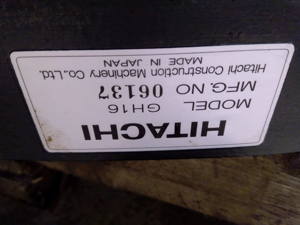 Hitachi GH16 - YB60000825 - Slewing ring for Construction machinery: picture 3 Hitachi GH16 - YB60000825 - Slewing ring for Construction machinery: picture 3