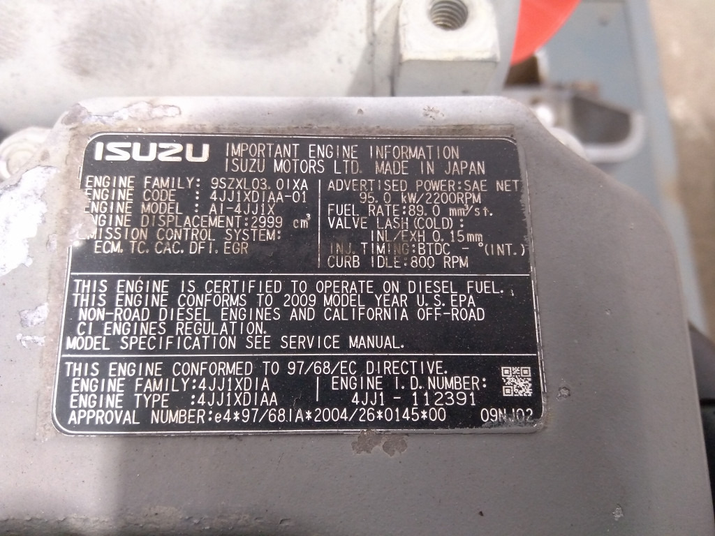Isuzu 4JJ1X - - Engine for Construction machinery: picture 2 Isuzu 4JJ1X - - Engine for Construction machinery: picture 2