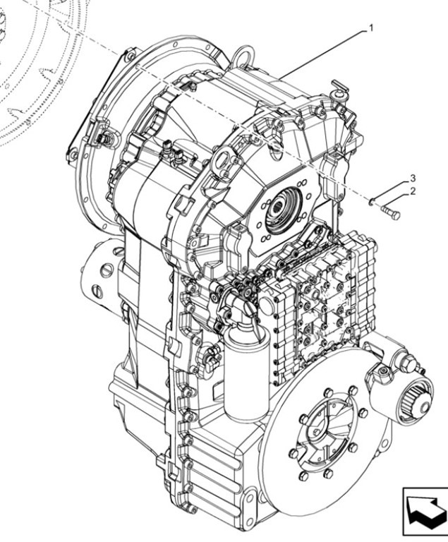 New Holland 84181315 - Gearbox for Construction machinery: picture 1 New Holland 84181315 - Gearbox for Construction machinery: picture 1