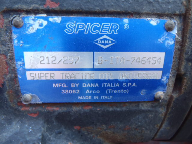 Spicer Dana 212/297 - Front axle for Construction machinery: picture 4 Spicer Dana 212/297 - Front axle for Construction machinery: picture 4